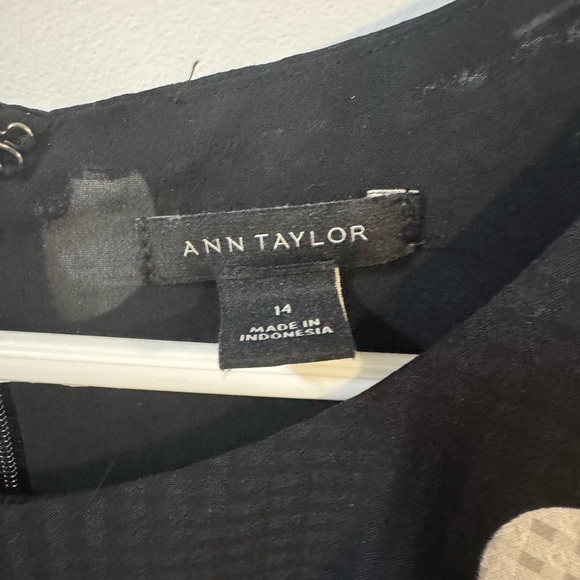 Ann Taylor Polka dot blouse - Picture 3 of 7